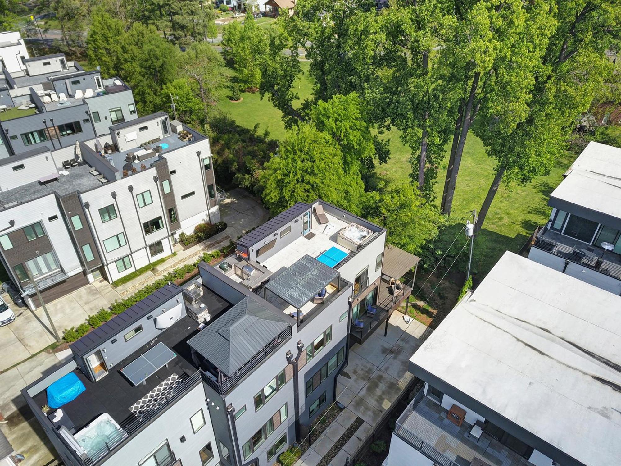906 Westbrook B City Views Rooftop Hot Tub And Short Walk To Stadium Charlotte Exterior foto